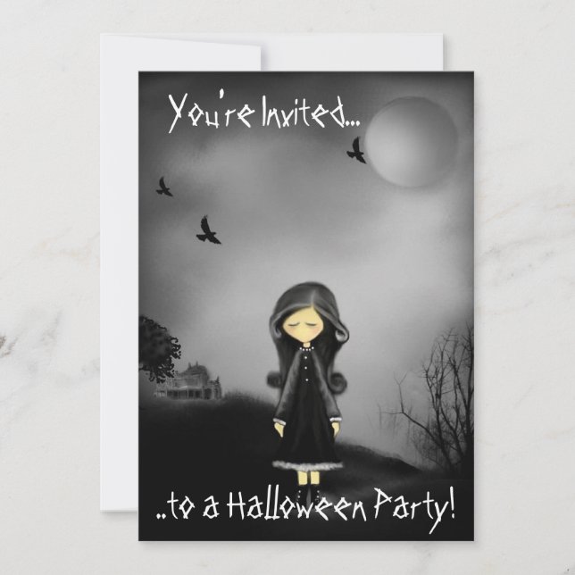 Halloween Party Invitation (Front)