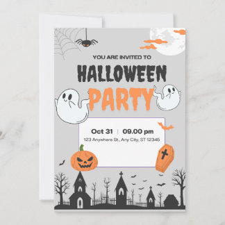 Halloween Party Invitation