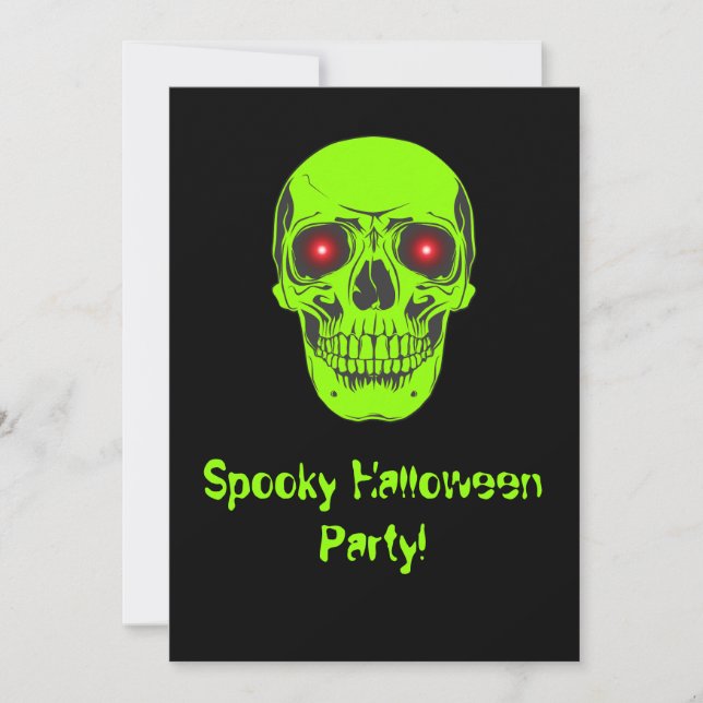 Halloween Party Invitation (Front)