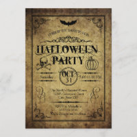 Halloween Party Invitation