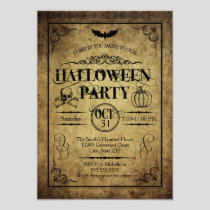 Halloween Party Invitation