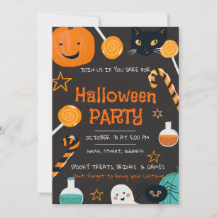 Halloween Party Invitation