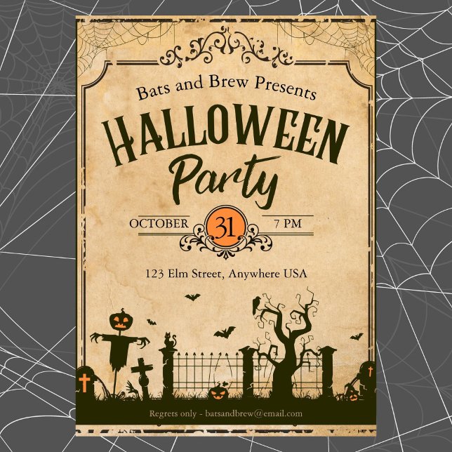 Halloween Party Invitation (Creator Uploaded)