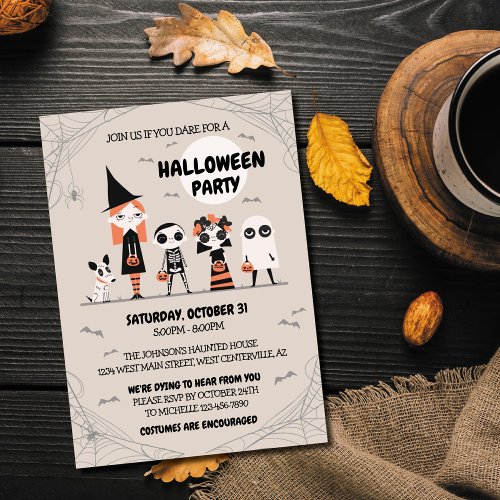 Halloween Party Invitation