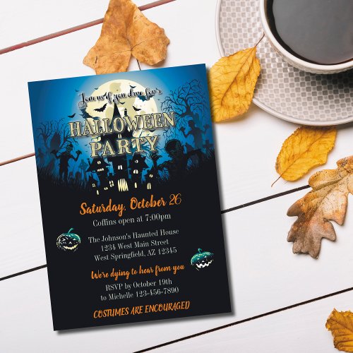 Halloween Party Invitation