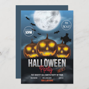 Halloween Party Invitation
