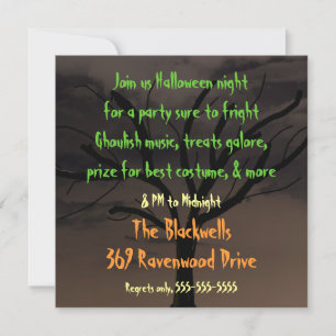 Halloween Party Invitation