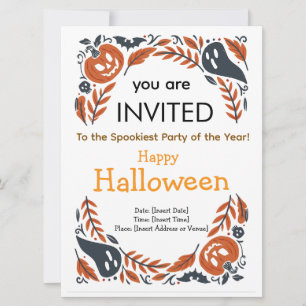 Halloween Party Invitation