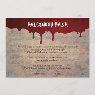 Halloween Party Invitation