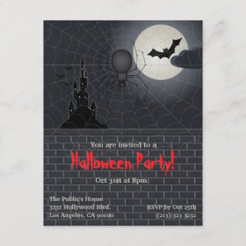Halloween Party Invitation by J32Teez at Zazzle