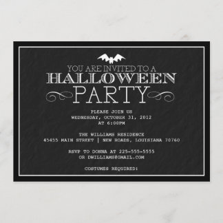 Halloween Party Invitation