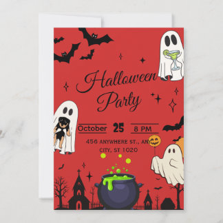Halloween Party Invitation