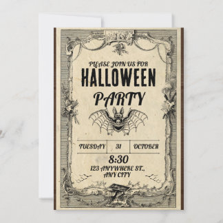 Halloween Party Invitation 2024: Join the Fright!