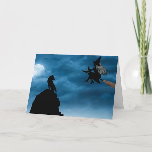 Halloween Party Invitation. Card (Front)