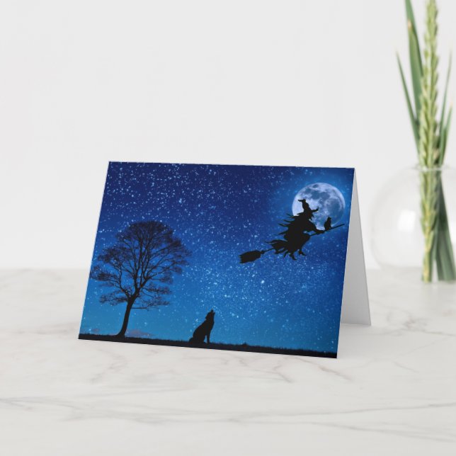 Halloween Party Invitation. Card (Front)