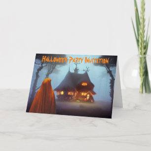 Halloween Party Invitation. Card