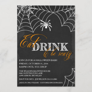 Halloween Party Invitation - Costume Party