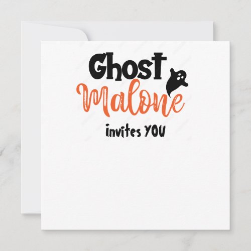 Halloween Party Invitation Invite Ghosts Post