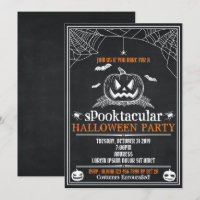 Halloween Party Invitations