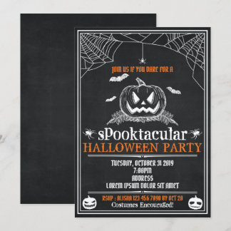 Halloween Party Invitations