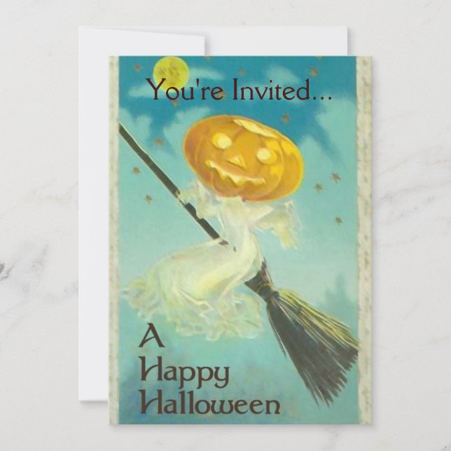 Halloween Party Invitations (Front)