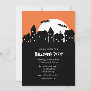 Halloween Party Invitations