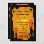 Halloween Party Invitations (Front/Back)