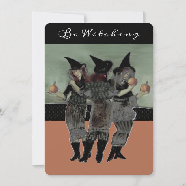 Halloween Party Invitations (Front)