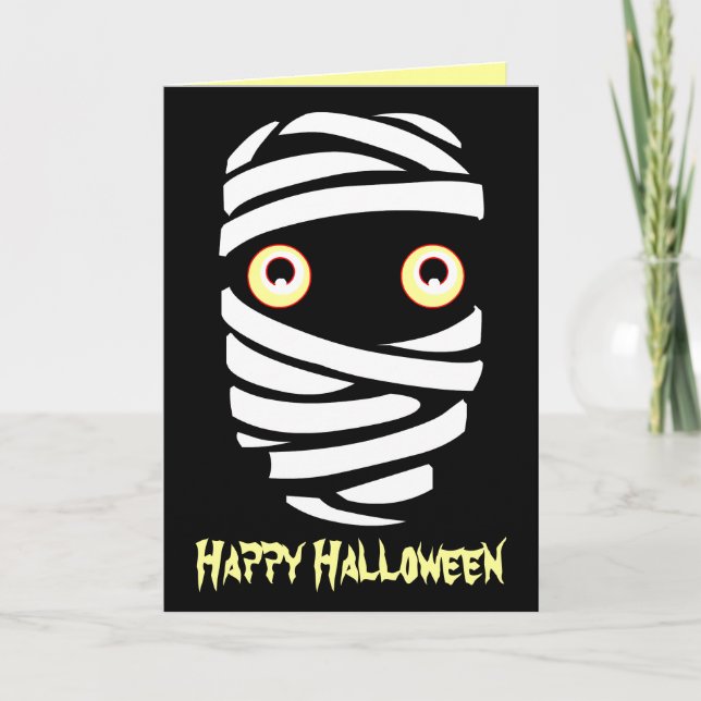 Halloween Party Invitations Custom Halloween Cards (Front)