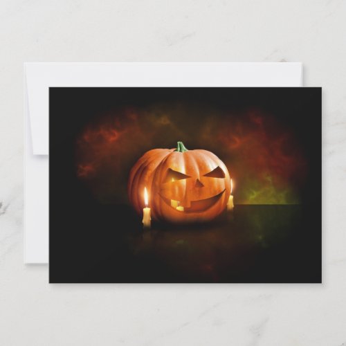 Halloween Party Invitations Jack o lanterns