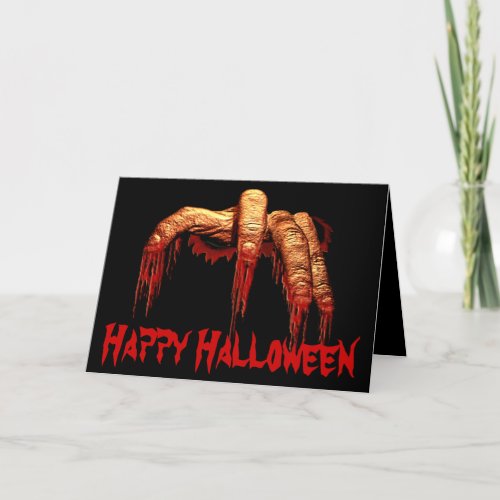 Halloween Party Invitations Zombie Horror Cards