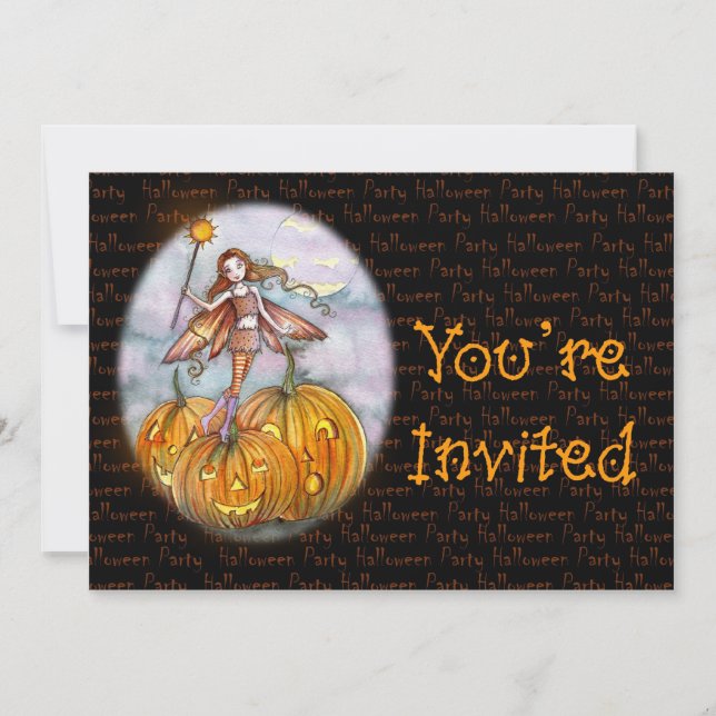 Halloween Party Invites Invitations (Front)