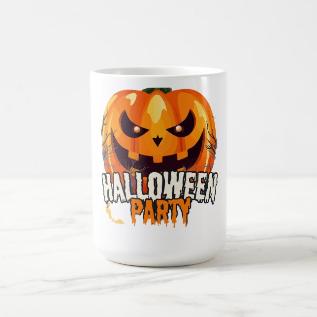 Halloween Party – Jack-o’-Lantern Design Coffee Mug (Center)
