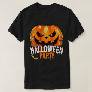 Halloween Party – Jack-o’-Lantern Design T-Shirt