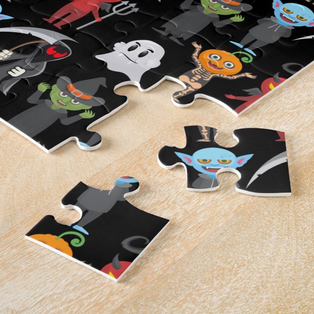 Halloween Party Jigsaw Puzzle (Side)