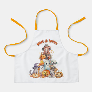 Halloween Party Kids Apron