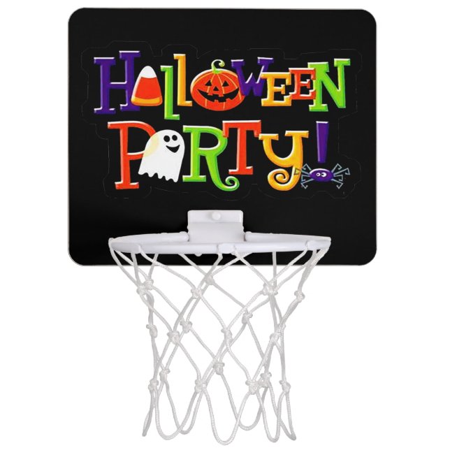 Halloween Party Mini Basketball Hoop (Front)