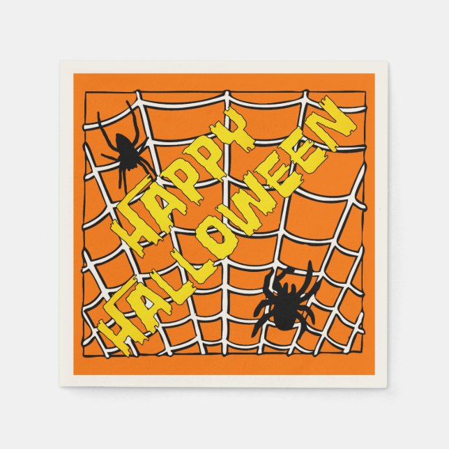 Halloween Party Napkins (Front)