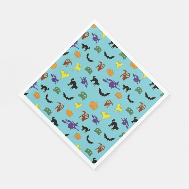 Halloween Party Napkins (Corner)