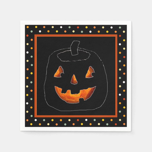 Halloween Party Napkins (Front)