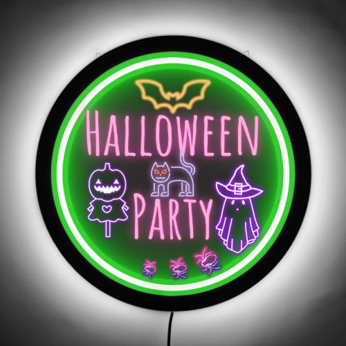 Halloween Party neo sign halloween home decor LED Sign
