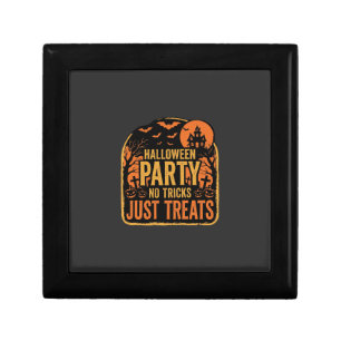 Halloween Party No Tricks Just Treats Design_1 Gift Box