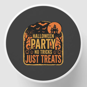 Halloween Party No Tricks Just Treats Design_1 Mini Candle Favors