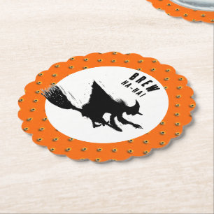 Halloween Party Paper Coaster