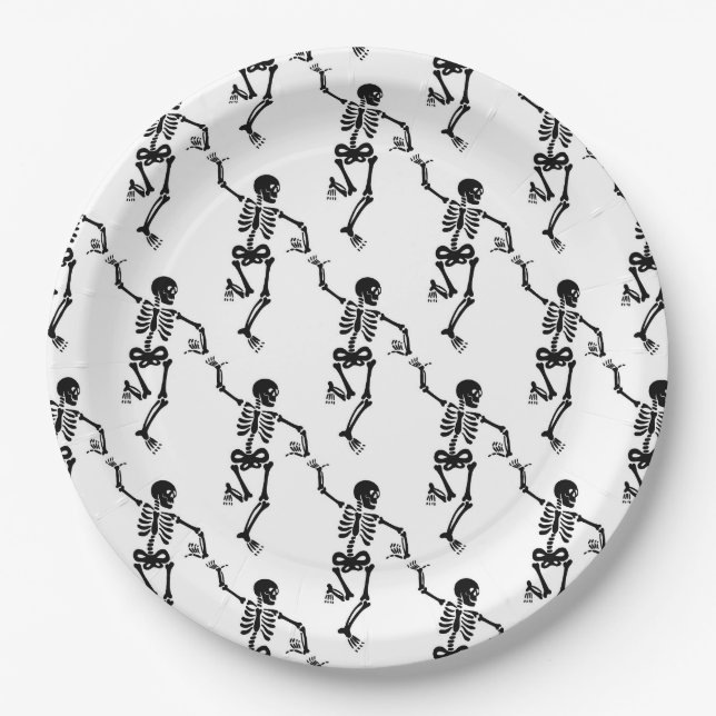 Halloween Party Paper Plate (Front)