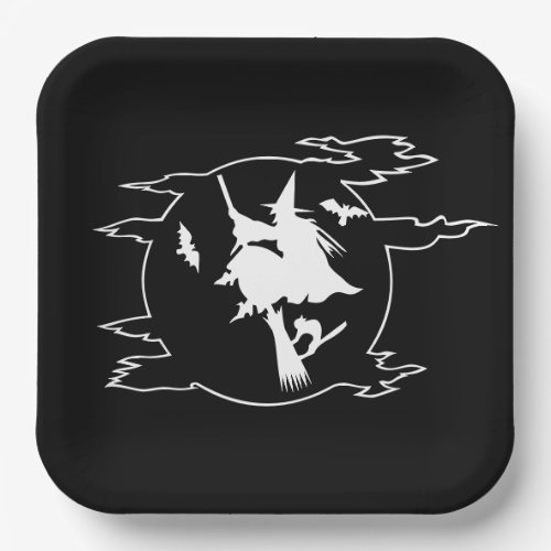 Halloween Party Paper Plate