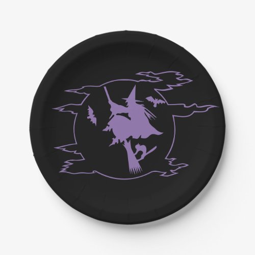 Halloween Party Paper Plate