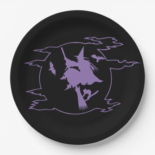 Halloween Party Paper Plate