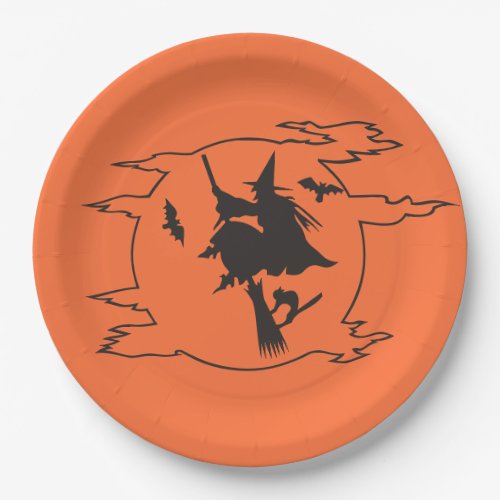 Halloween Party Paper Plate