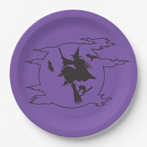 Halloween Party Paper Plate